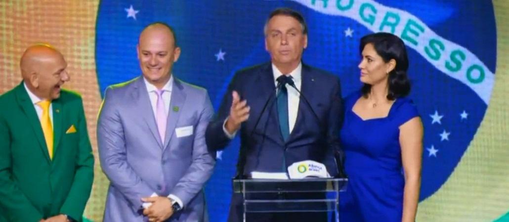 Resultado de imagem para Fotos do lançamento do novo partido de Bolsonaro