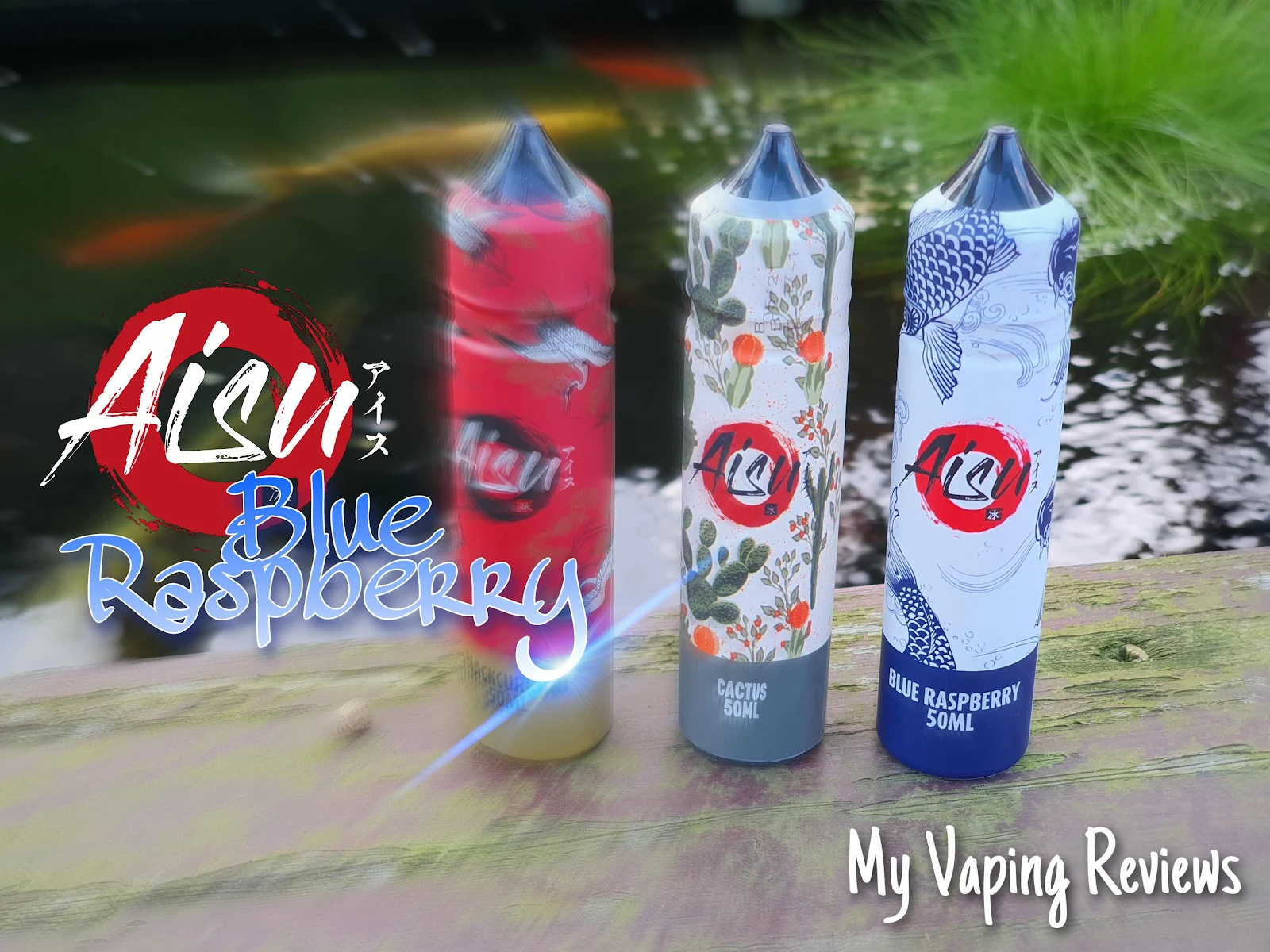 AISU Blue Raspberry Ejuice | My Vaping Reviews