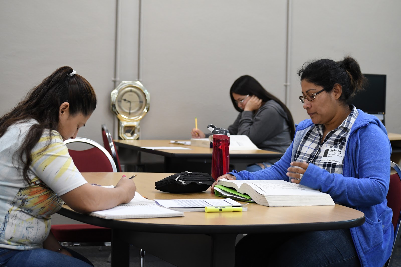 In photo: GED prep students In photo: GED prep students
