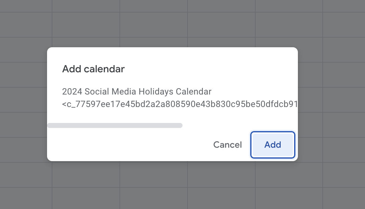2024 Google Social Media Holiday Calendar