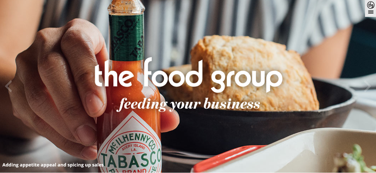 Food marketing agency - the food group