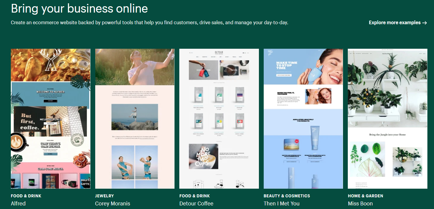 Best Website Builders For Small Businesses Online Stores