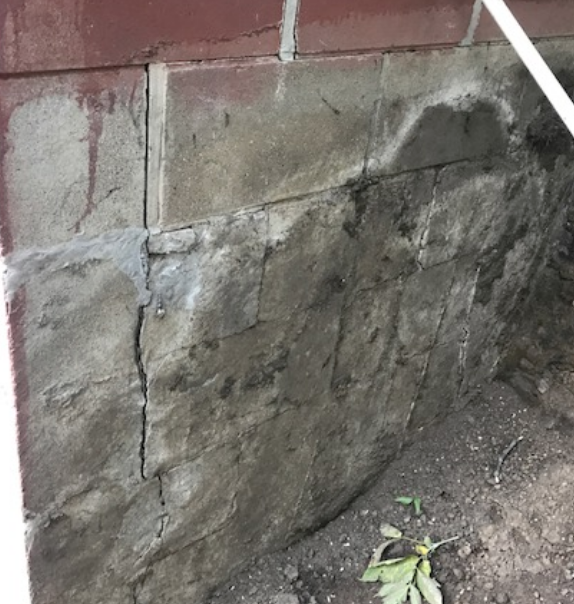 cracking foundation