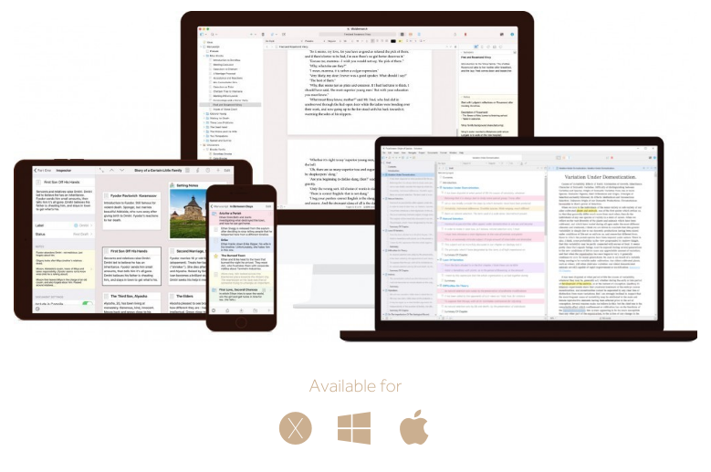 Scrivener - Best Writing Apps