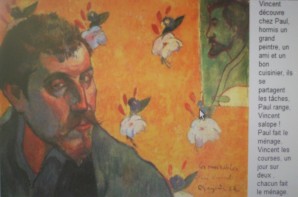 Portrait de Van Gogh peint par Gauguin