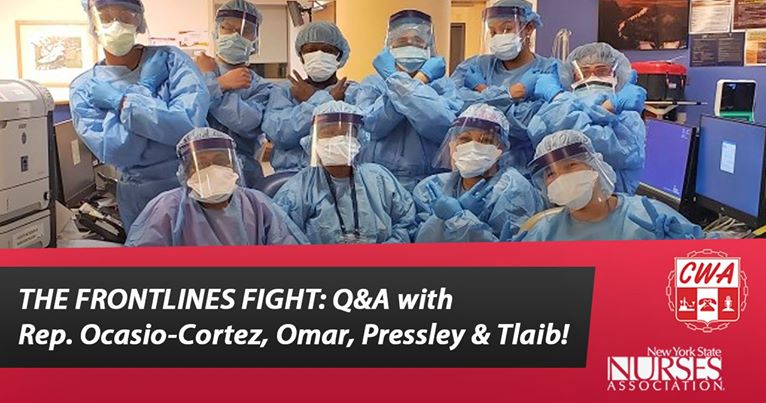 The Frontlines Fight: Q&A with Rep. Ocasio-Cortez, Omar, Pressley & Tlaib!