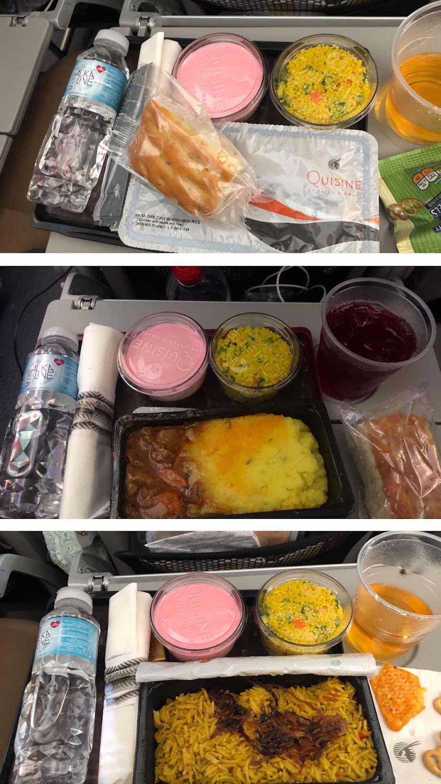 ITWB: Qatar Airways food