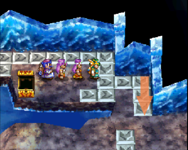 Follow these directions to reach the next floor (1) | Dragon Quest IV