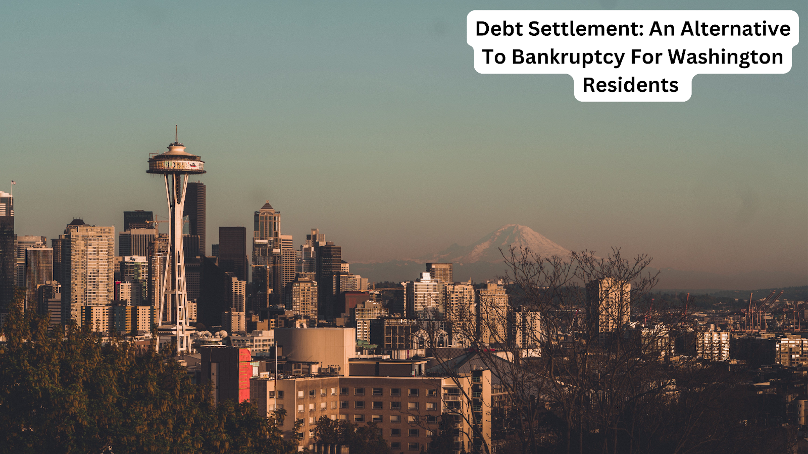 Debt Settlement: An Alternative To Bankruptcy For Washington Residents 