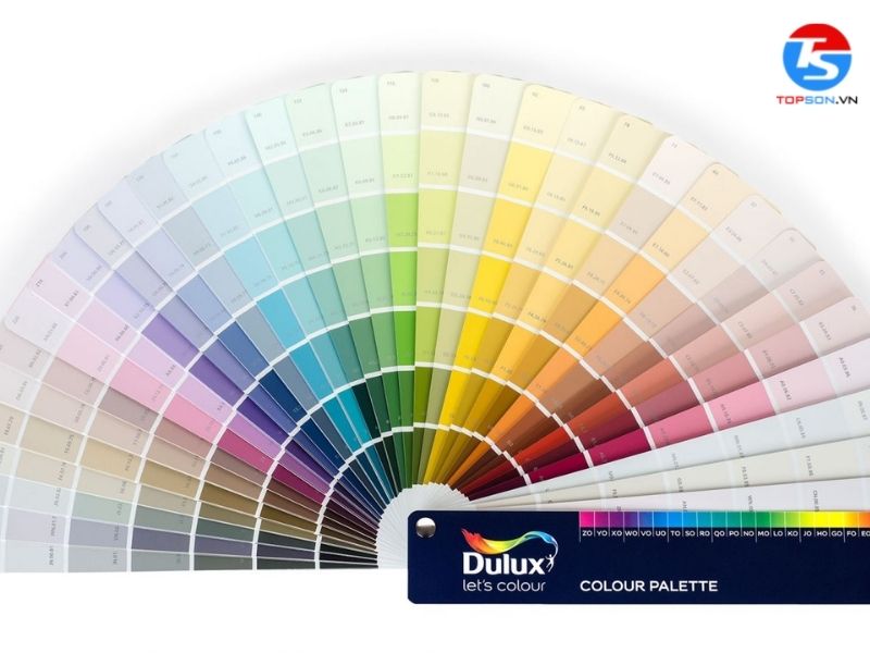 Bảng màu của Dulux lên tới hơn 2000 màu 