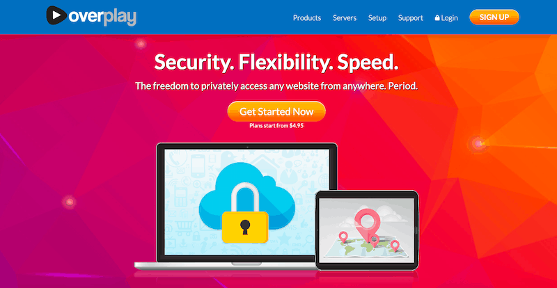 Los mejores servicios VPN de 2019: Overplay VPN