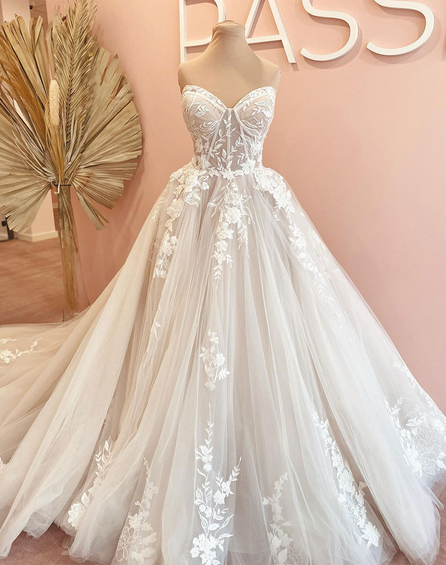 A-line wedding dress