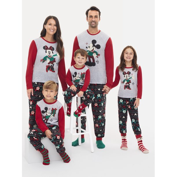 A pair of Holiday pajamas for the entire family 