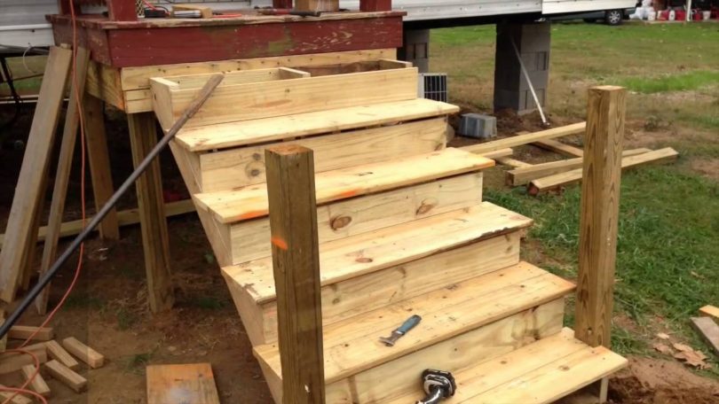 How To Build Mobile Home Steps
