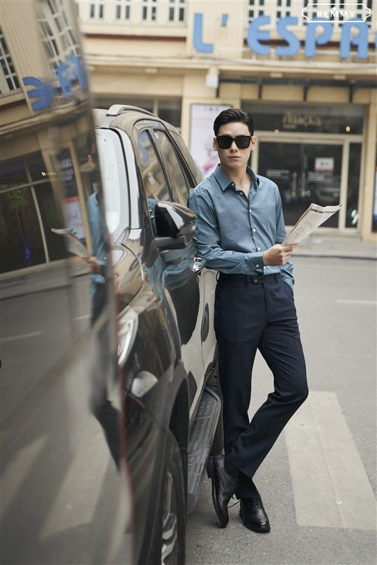 Đa dạng mẫu áo sơ mi nam họa tiết đẹp tại Remmy
