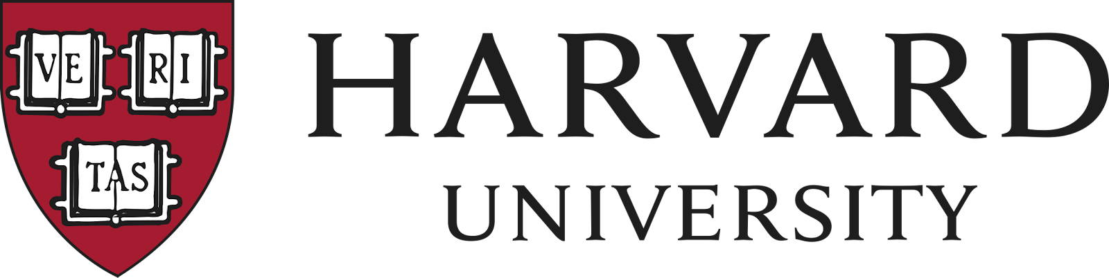 Lambang Harvard University bertuliskan moto universitas yaitu Veritas