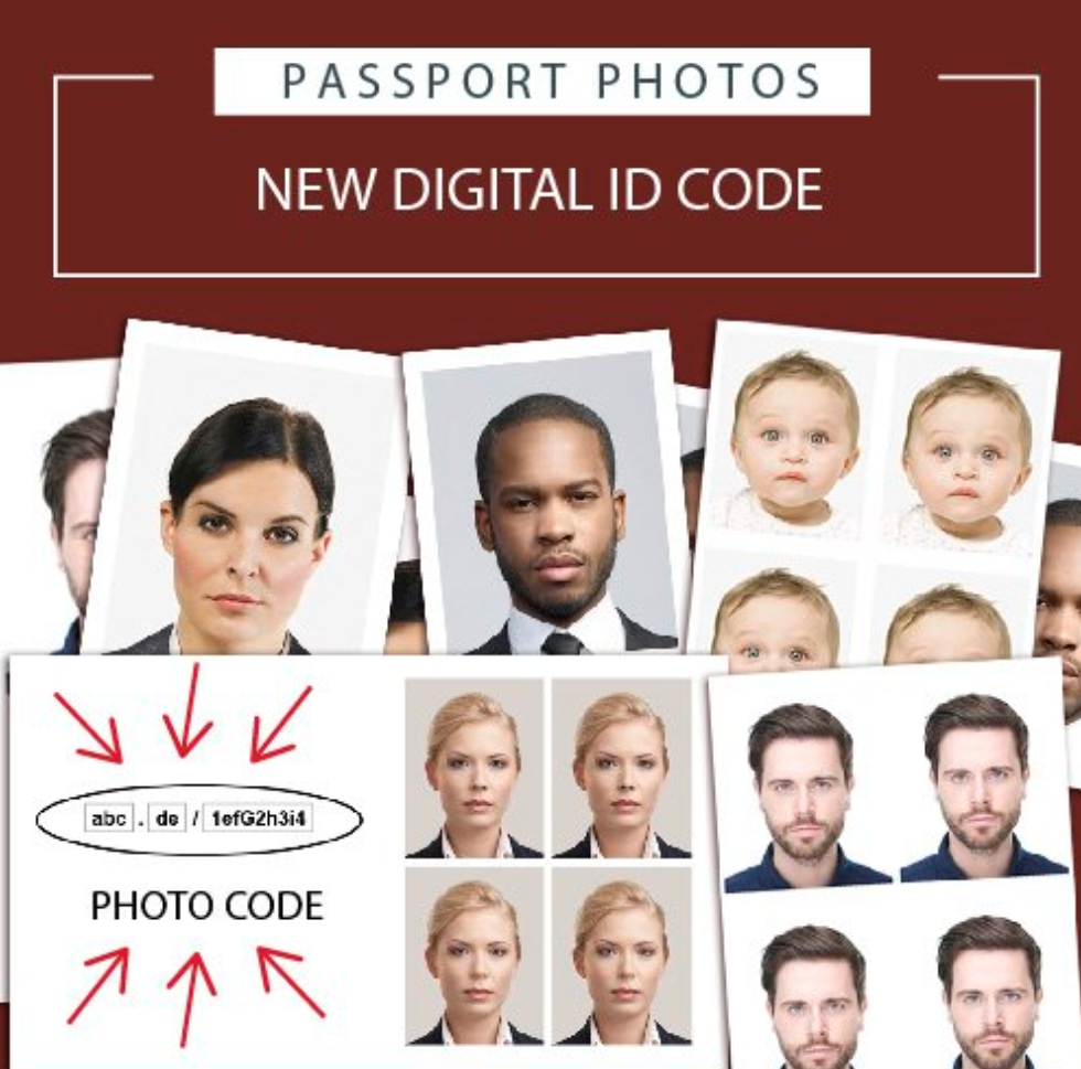 the photo code of a passport photo