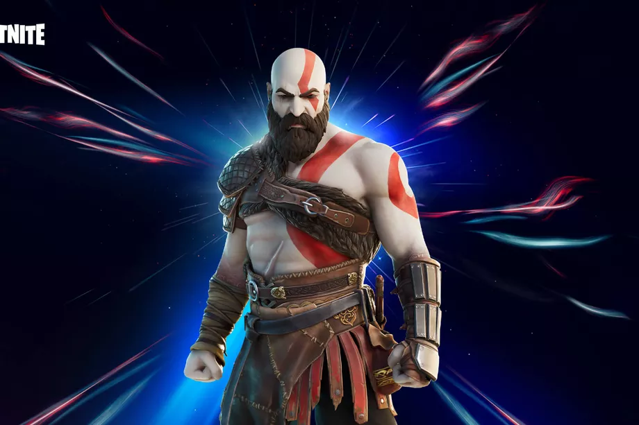 Kratos trên God of War đã có mặt trên Fortnite. 