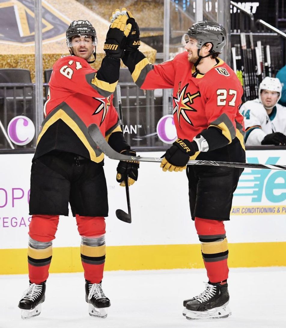 New look at Golden Knights red 'Reverse Retro' jerseys