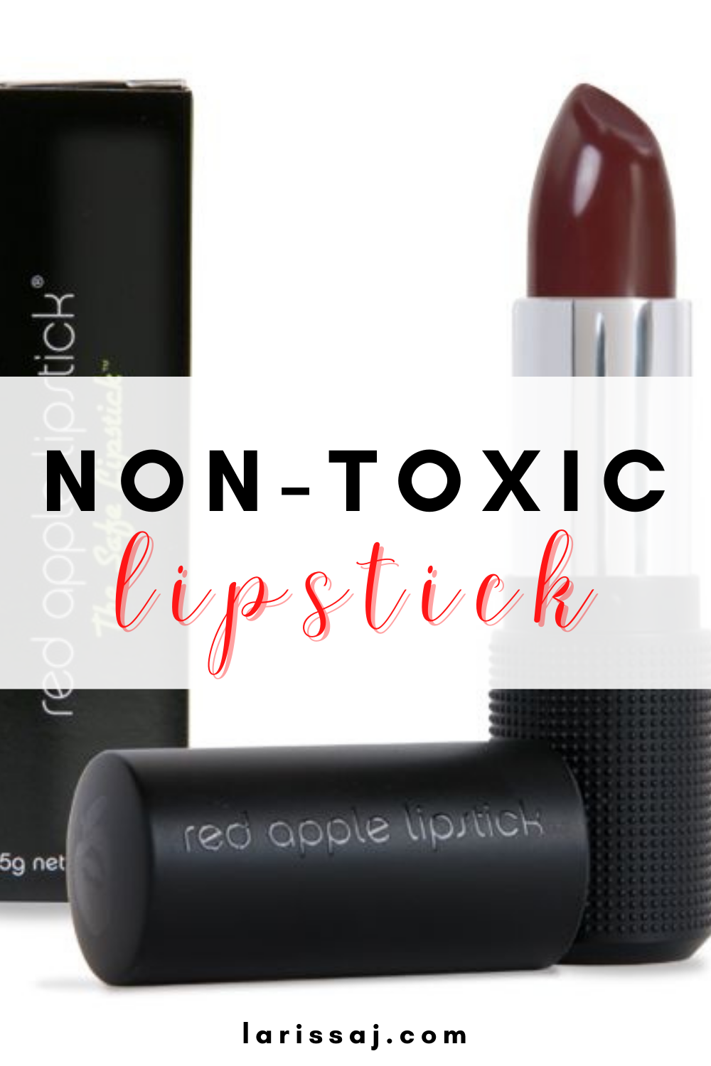 Red Apple Lipstick non toxic lipstick clean beauty