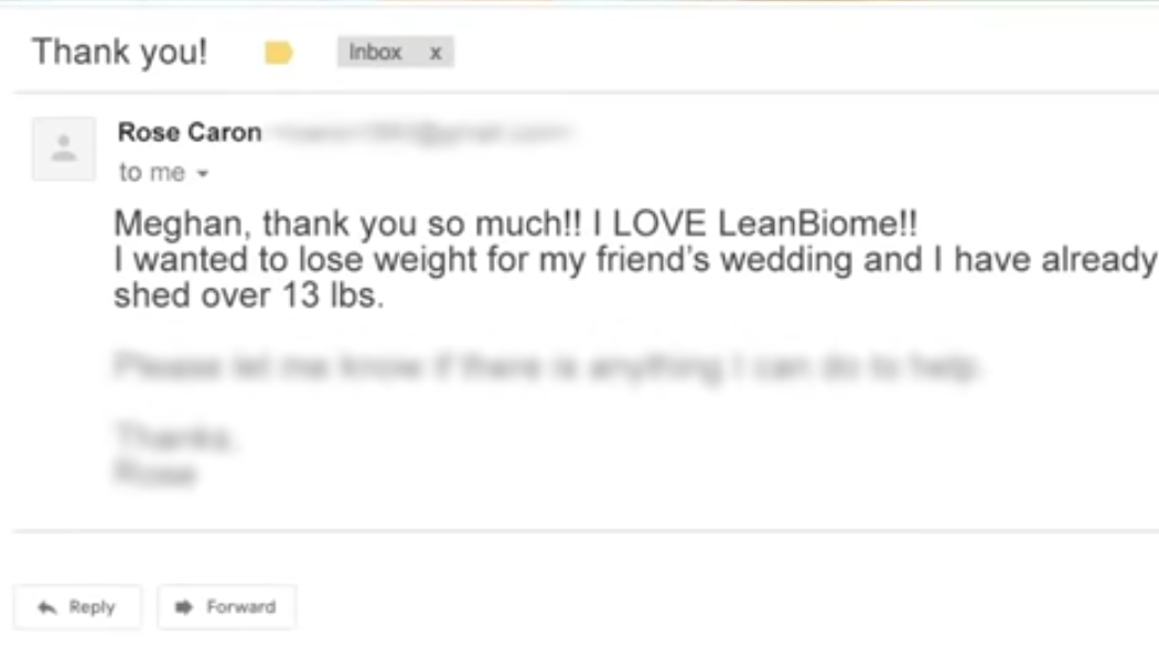 Customer Review of Leanbiome Weight Loss Pills