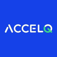 AccelQ logo.