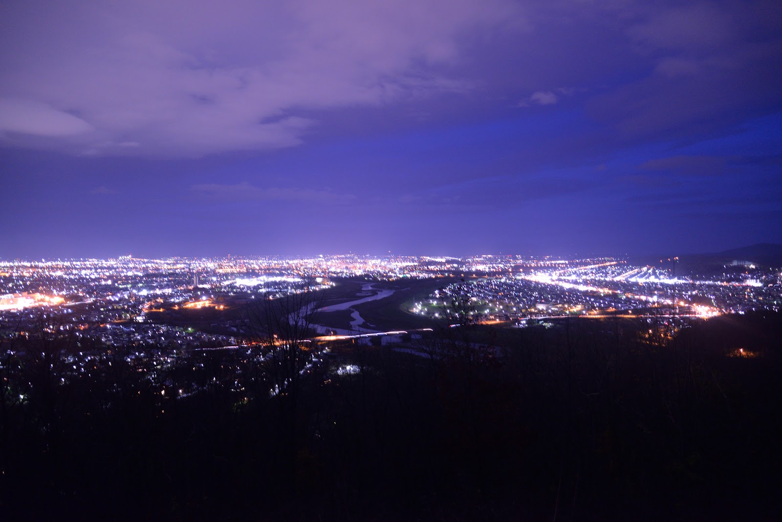 2、夜景が楽しめる嵐山展望台