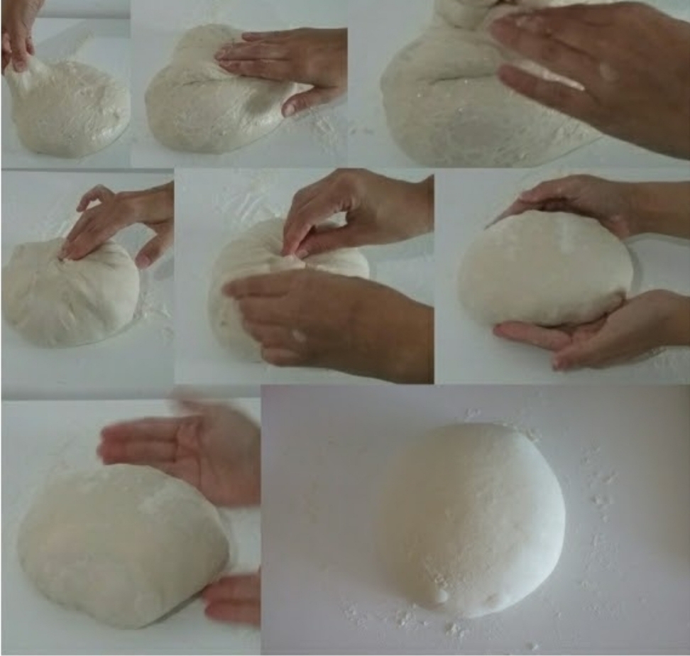 pré-modelagem do pão italiano