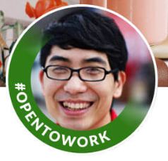 badge #OpenToWork