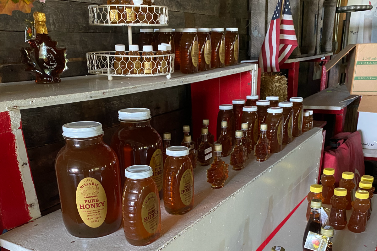 Pure Honey From Queen Bee Enterprises In Deckerville, Mi.