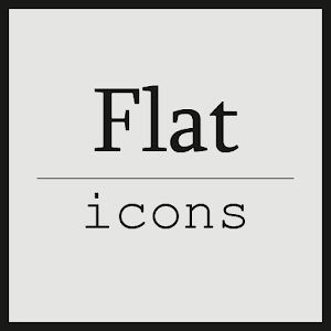 Flat icons (ADW/Apex/GO/Nova) apk Download