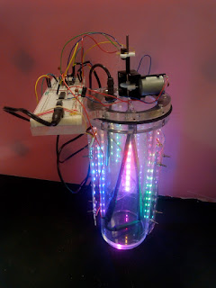 Bioreactor prototype cuteom built for bioengineering teaching at the University of Sheffield