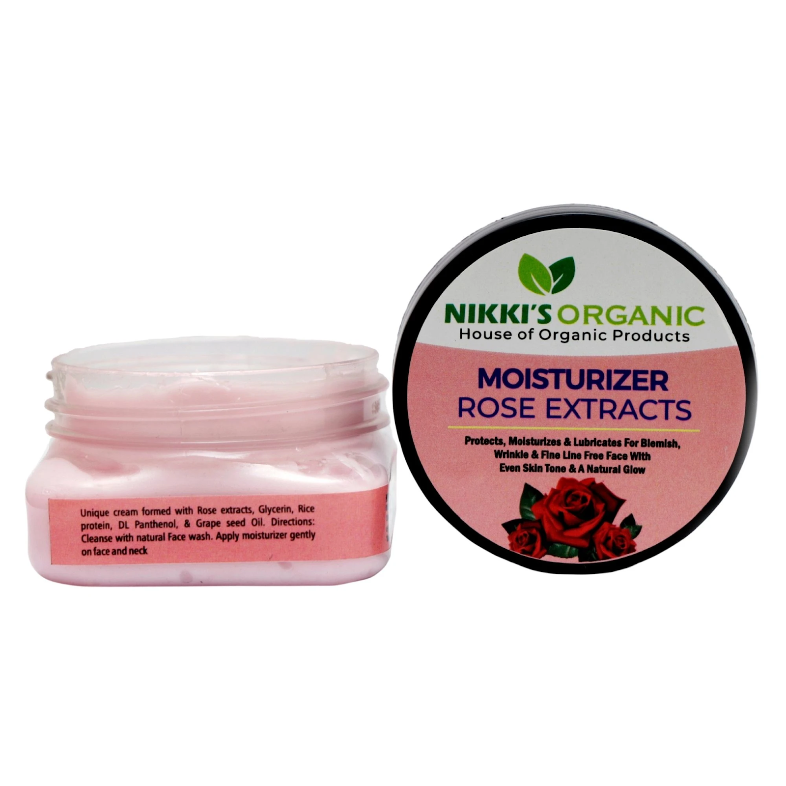 Nikki's Organic Face Moisturizer Cream
