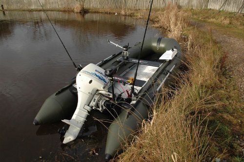 Bison Marine Olive Green Inflatable Fishing Sports Air RIB Boat