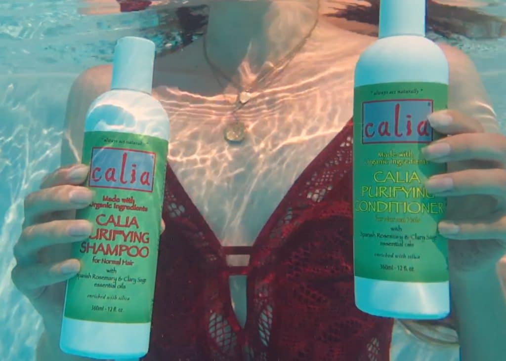 Calia natural shampoo and conditioner