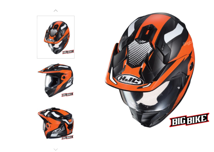 Một mẫu mũ Dual Sport