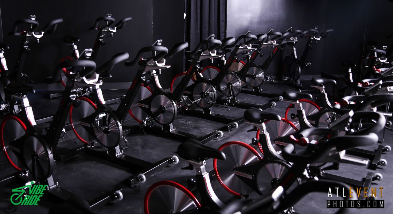 indoor cycling studio