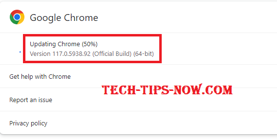 Update Your Browser (Chrome)