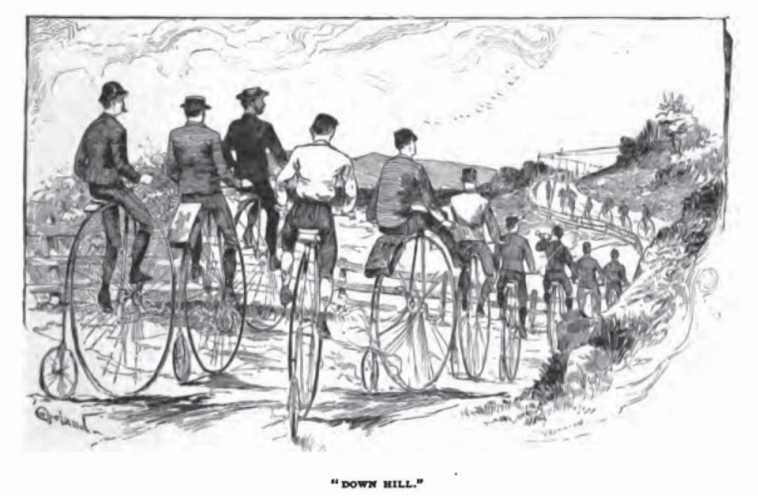 A picture containing text, transport, bicycle, old

Description automatically generated