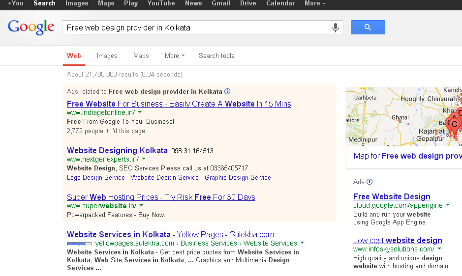 Bing search is more user friendly than Google