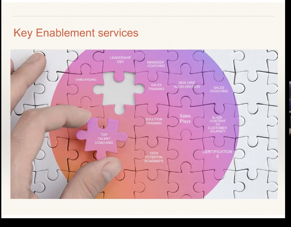 Key enablement services: a jigsaw puzzle