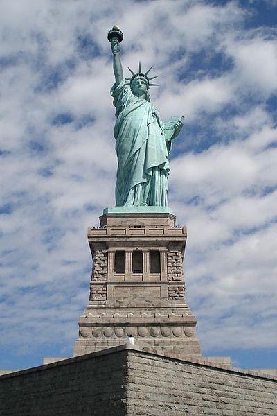 The Statue of Liberty in New York is a masterpiece.