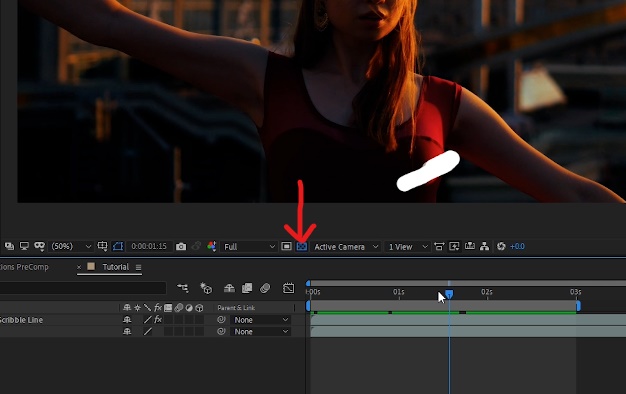 Press toggle transparency to remove 'BG' layer