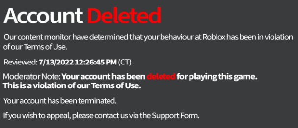 Account Session Protection – Roblox Support