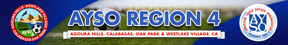 AYSO Region 4 - Agoura, Calabasas, Oak Park, & Westlake Village