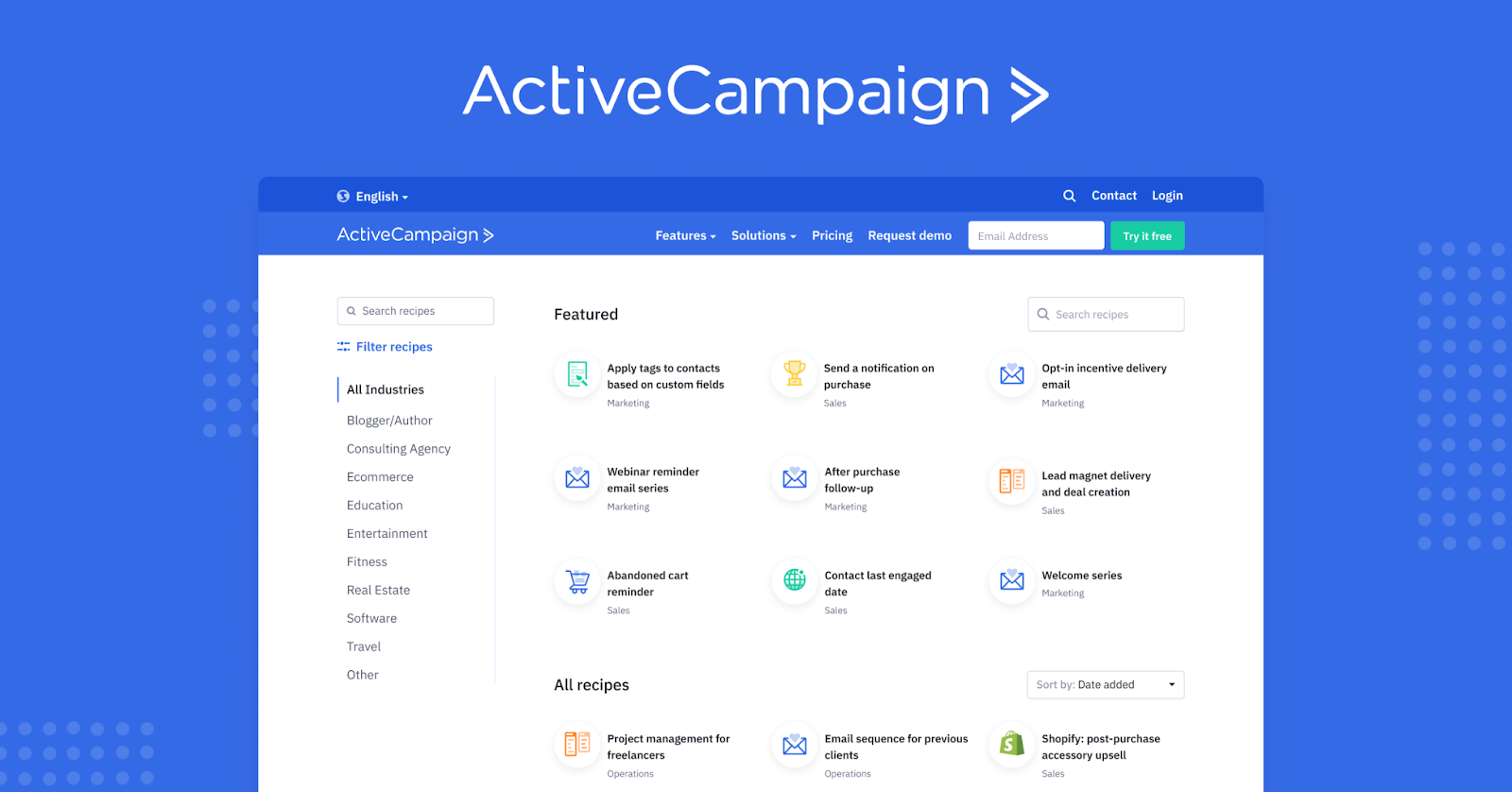 Benchmark Email: ActiveCampaign