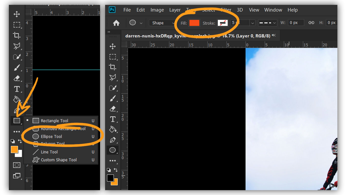 How to Make a Photo Circle in Photoshop