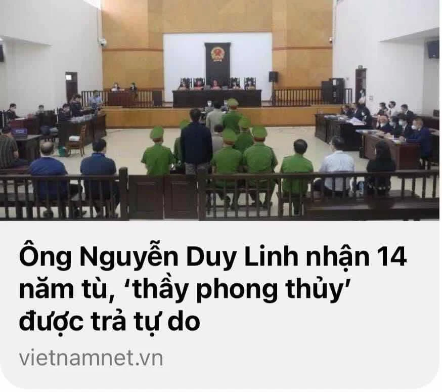 NHỮNG TRÒ ẢO THUẬT TRONG VỤ ÁN NGUYỄN DUY LINH