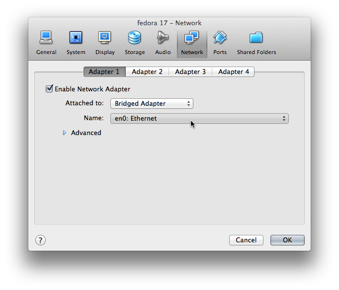 Bridging to wired LAN