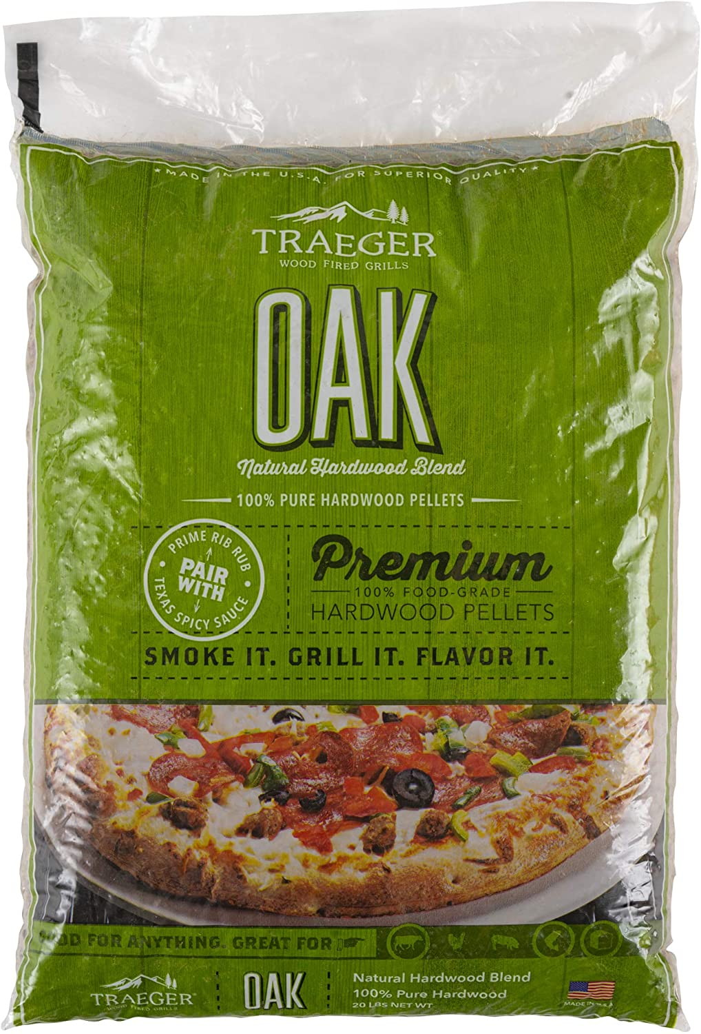 Traeger Grills PEL310 Oak Wood